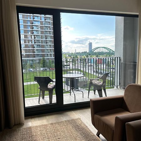 Luxury Waterfront View - BW Apartment River View Belgrado Exterior foto